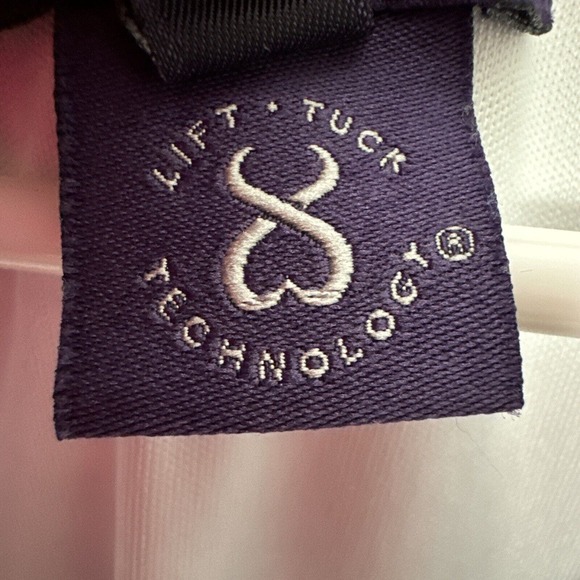 NYDJ Skyler Abstract Floral Size 12 Ruched Sheath Dress Not Your Daughters Jeans - Picture 3 of 10